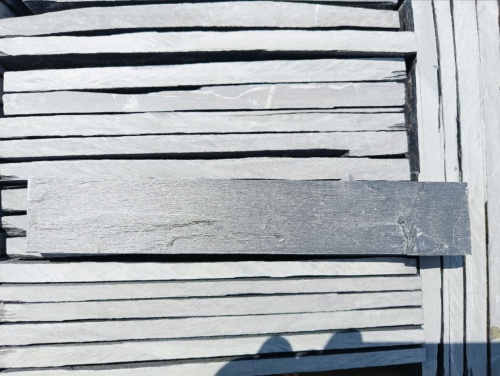 Плитка чёрная из натурального камня фасадная 30 см * 5 см, толщина 7 мм -30 мм купить в Геленджике